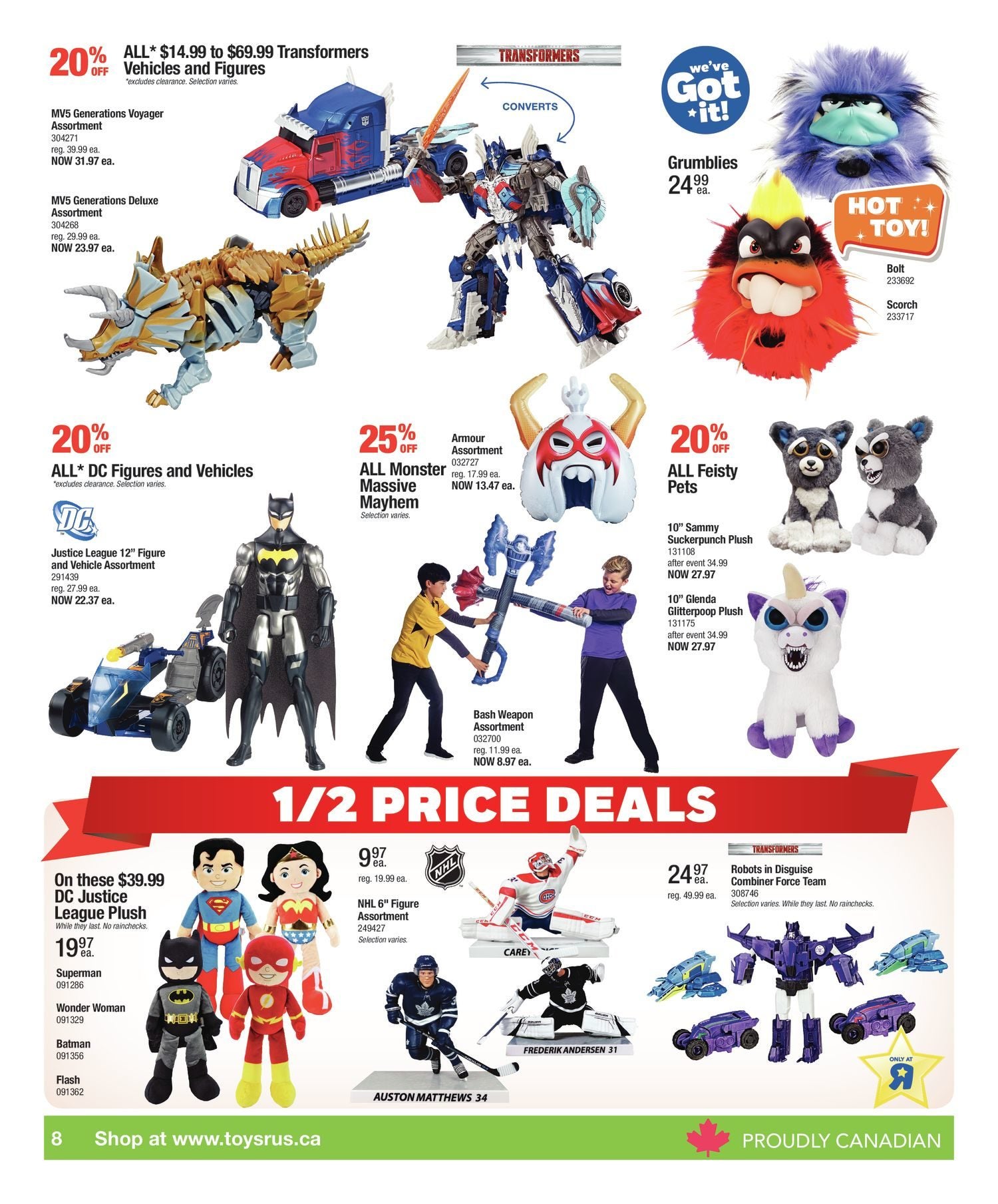 Toys R Us Weekly Flyer Weekly Nov 16 22 Redflagdeals Com - best buy roblox series 2 mystery figures styles may vary 10764
