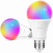 Amazon Canada 2 Pack TECKIN Multicolor Smart LED Bulb with Schedule Function for $27.99