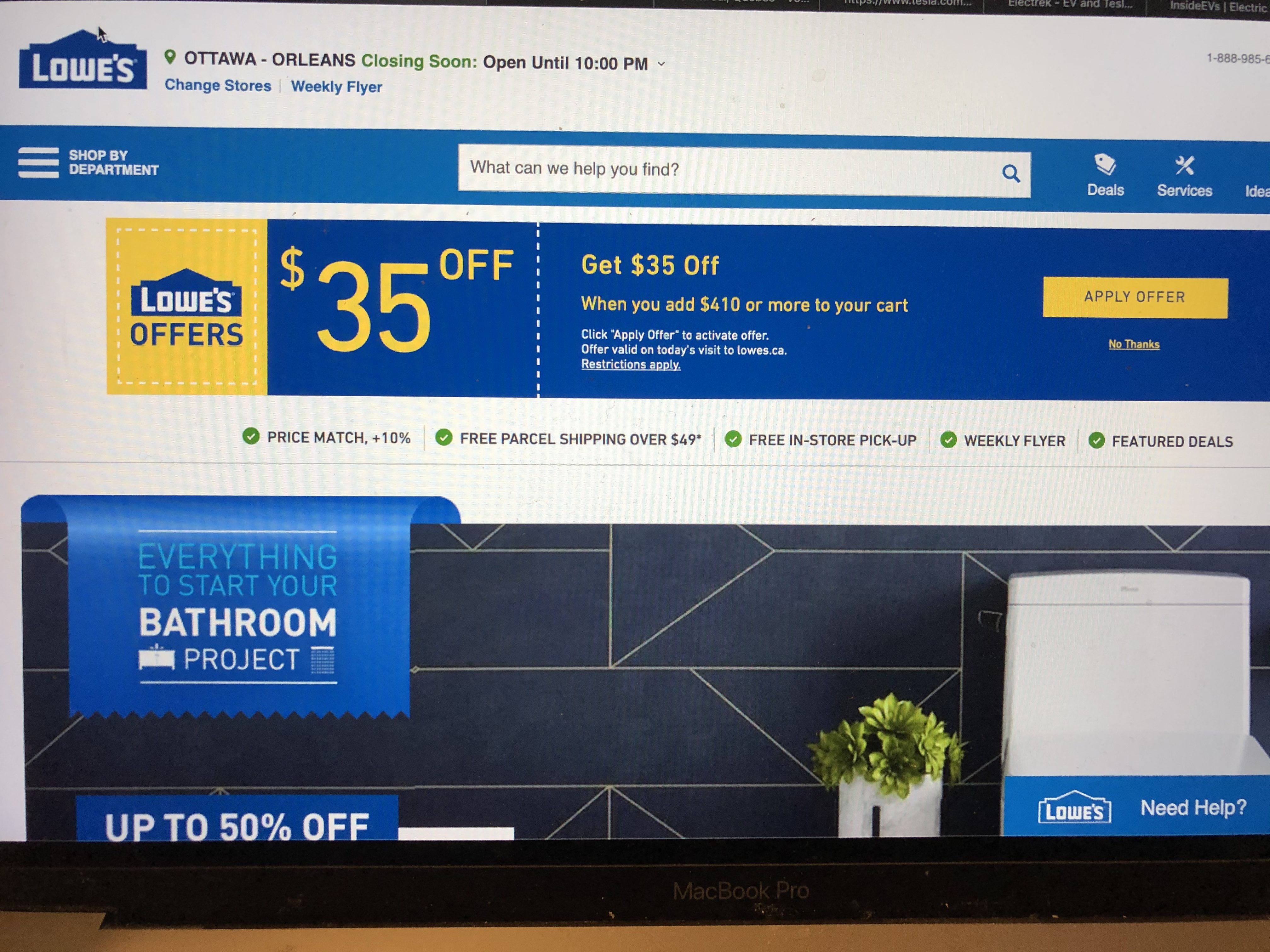 Lowes Ca Kobalt 80 Volt Max 22 In Cordless Snowblower Better Version Than 20 384 40 After 35 Sign In Rebate Reg 699 00 Redflagdeals Com Forums