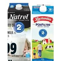 Natrel Fine-Filtered Or Lactantia Purfiltre Milk