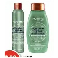Aveeno Dry Shampoo, Blend Shampoo or Conditioner