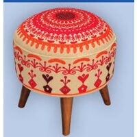 Collection by London Drugs Embossed Foot Stool