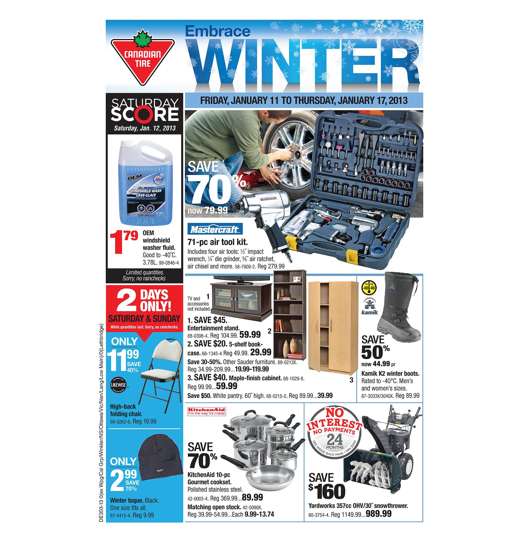 Canadian Tire Weekly Flyer Weekly Flyer Jan 10 17