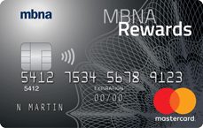 MBNA Rewards Mastercard® credit card