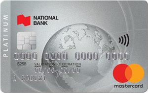 National Bank of Canada MasterCard® Platinum Credit Card