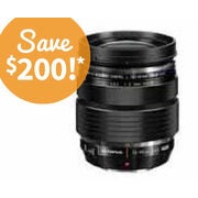 Olympus M.Zuiko Pro 12-40mm F2.8 ED Lens w/ Purchase - $799.99 ($200.00 off)