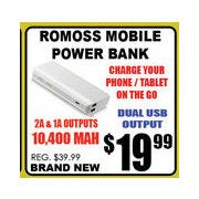 Romoss Mobile Power Bank - $19.99