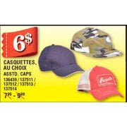 Assorted Caps - $6.00