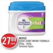 Nestlé Good Start Infant Formula - $27.99 