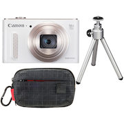 Canon PowerShot SX610 HS Wi-Fi 18x Optical Zoom Digital Camera with Mini Tripod & Camera Bag - $259.99