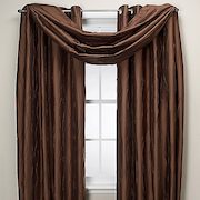 Venice Grommet Top Window Curtain Panel And Valance - $14.99 ($30.00 Off)