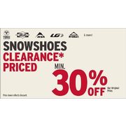 Clearance Snowshoes - At Least 30% off