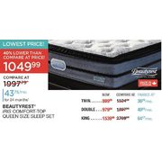 Beautyrest Iris Comfort-top Queen Sleep Set - $1049.99