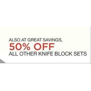 Other Knife Block Sets  - 50% off