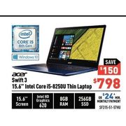 Acer Swift 3 15.6" Intel Core i5-8250U Thin Laptop  - $798.00 ($150.00  off)