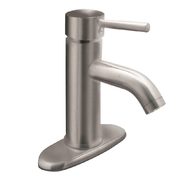 Brushed Nickel Single-hole Faucet With Plate For Single-hole Or 4" Installation - $166.77 ($29.23 Off)