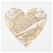 Mandala Heart Printed Canvas - $12.49 ($12.50 Off)