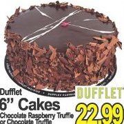 Dufflet 6" Cakes - $22.99