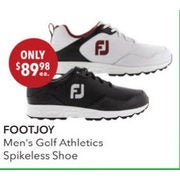 footjoy mens golf athletics spikeless shoes