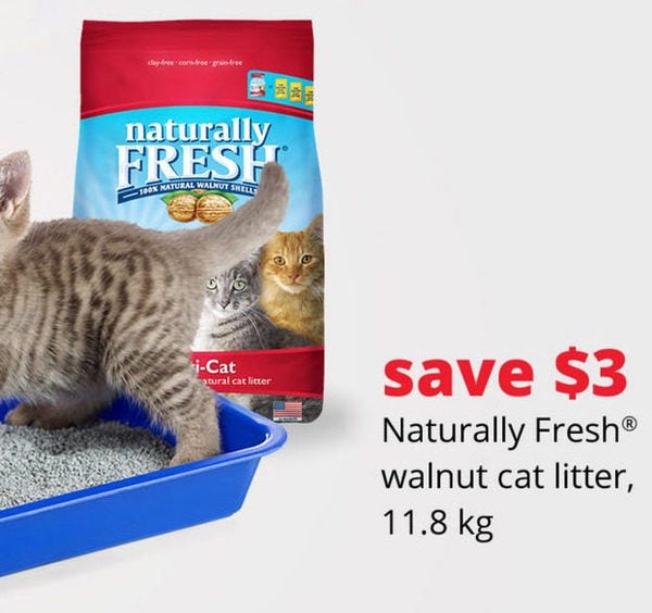 Naturally Fresh Walnut Cat Litter