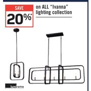 All "Ivanna" Lighting Collection  - 20% off