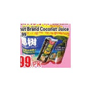 Coconut Brand Coconut Juice  - $5.99/pk