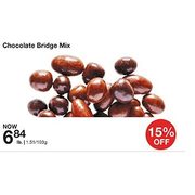 Chocolate Bridge Mix  - $6.84/lb (15% off)