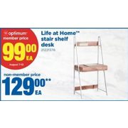 Life At Home Stair Shelf Desk - $99.00