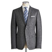 Drop 8 Crosshatched Wool Suit - $1236.99 ($413.01 Off)