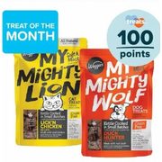 Waggers My Mighty Lion & My Mighty Wolf Dog & Cat Treats - $3.79-$7.99 (Buy 2, Get 3rd Free)