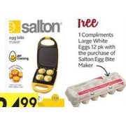Salton Egg Bite Maker - Compliments Large White Eggs - $24.99
