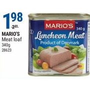Mario's Meat Loaf - $1.98