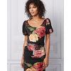 Floral Ruched Sheath Dress - $24.00 ($174.00 Off)