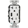Leviton 5.1 AMP USB Type-A/Type-C Wall Outlet Charger - $51.95