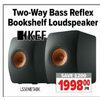 KEF Two-Way Bass Reflex Bookshelf Loudspeaker - $1998.00/pr ($200.00 off)