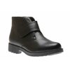 Velcro Ice Grip Black Vegan Leather Winter Boot By Shoe Tech - $89.99 ($20.01 Off)