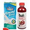 Almond Breeze or Bai Infused Beverages - 2/$5.00