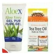 Aloex Aloe Vera Gel or Holista Tea Tree Oil Products - Up to 15% off