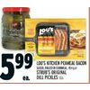 Lou's Kitchen Peameal Bacon Or Strub's Original Dill Pickles  - $5.99