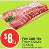 Pork Back Ribs - $8.00/lb