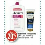 Lubriderm Or Gold Bond Skin Care Products - Up to 20% off