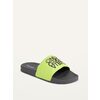 Gender-Neutral Faux-Leather Pool Slide Sandals For Kids - $10.00 ($9.99 Off)