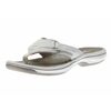Breeze Sea White Thong Sandal By Clarks - $54.99 ($10.01 Off)