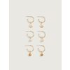 Mini Hoop Earrings, Set Of 3 - $4.00 ($5.99 Off)