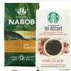 Nabob Ground Nescafé Gold Instant Coffee or Starbucks via Instant Sachets - $6.49
