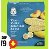 Nestle Gerber Organic Baby Snacks  - $2.79 ($0.50 off)