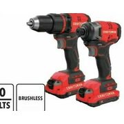 Craftsman Max Compact Drill And Impact Driver Combo Kit - $199.00 ($60.00 off)