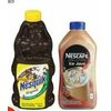 Nescafe Ice Java or Nesquik Chocolate Syrup - $4.49