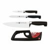 4 Pc. Zwilling 4-Star Chef Knife With Sharpener Set - $249.99 (41% off)