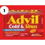 Advil Cold And Sinus Caplets - $15.99